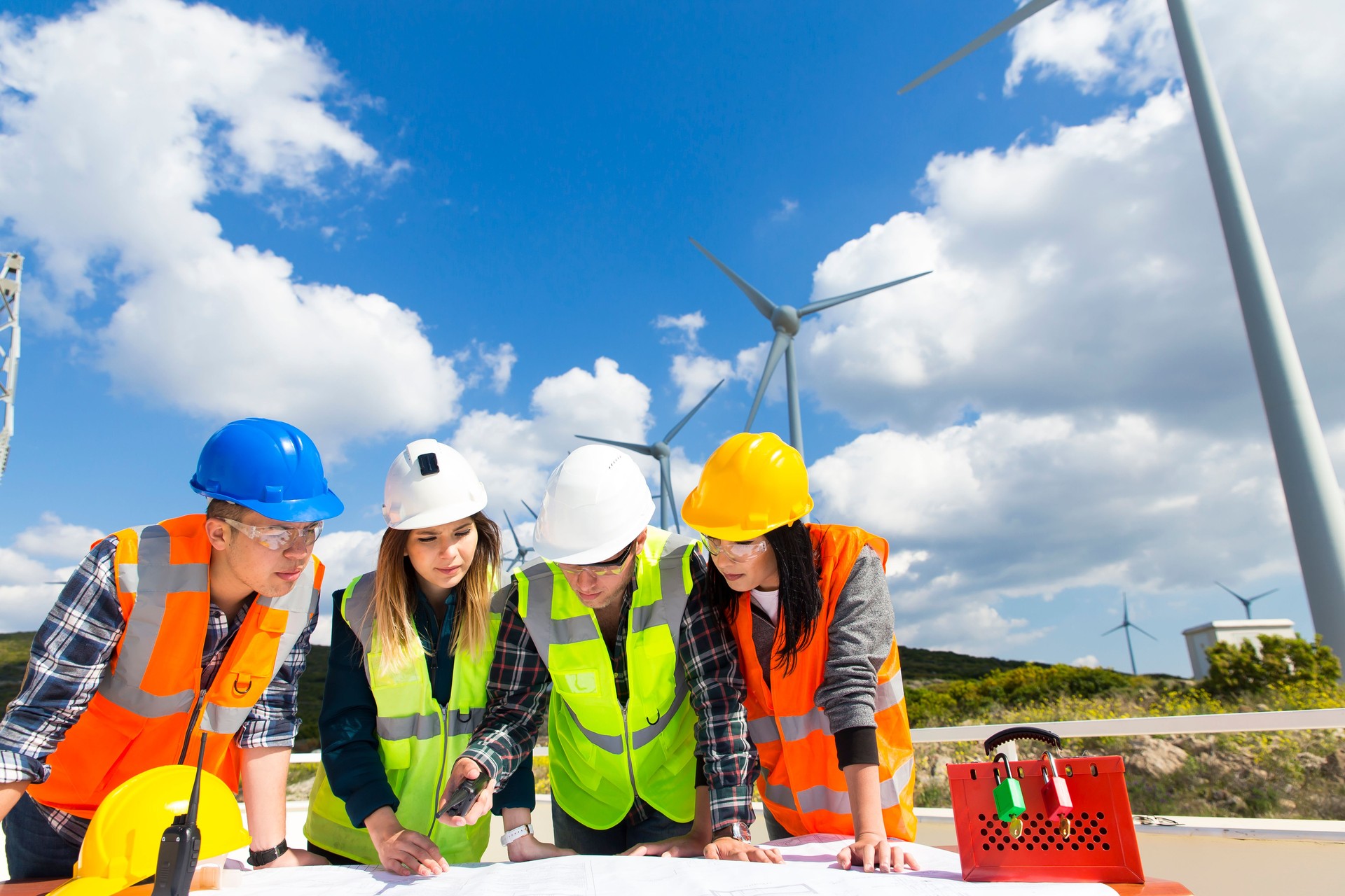 Ingénieurs d’éolienne